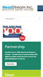 Mobile Screenshot of headstreaminc.com