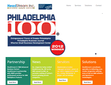 Tablet Screenshot of headstreaminc.com